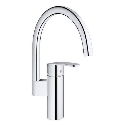 GROHE Eurostyle Cosmopolitan 1 gats keukenkraan - met hoge draaibare uitloop - chroom 0442287