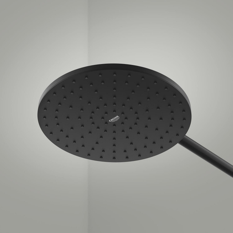 GroheVitalio Joy+douchesysteem met hoofddouche en handdouche280mmMat Zwart SW1590068