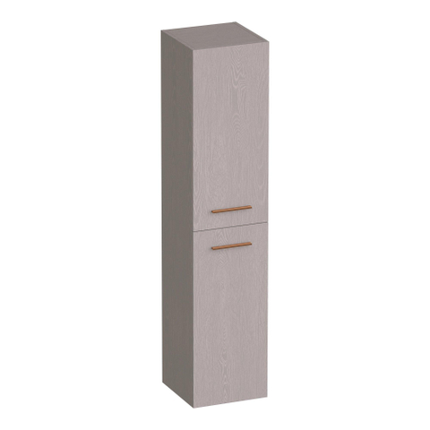 BRAUER Trust badkamerkast - 160x35x35cm - excl. opbouwgrepen met 2 deuren links- of rechtsdraaiend Timber Greige SW1203875