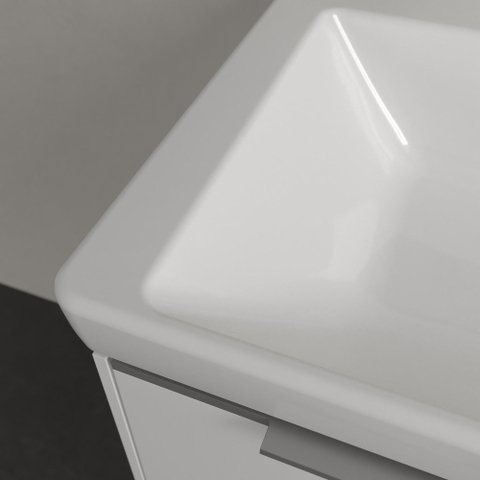 Villeroy & Boch Subway 3.0 Lavabo - 650 x 470 x 165 mm - Blanc Alpin CeramicPlus - sans trop-plein SW702149