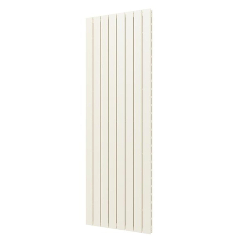 Plieger Cavallino Retto radiateur design vertical double raccordement central 1800x602mm 1549W pergamon (RAL9001) 7253047