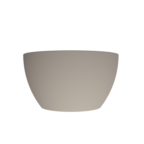 Arcqua Olivia Waskom - 22x22cm - rond - opbouw - mat klei SW1447233