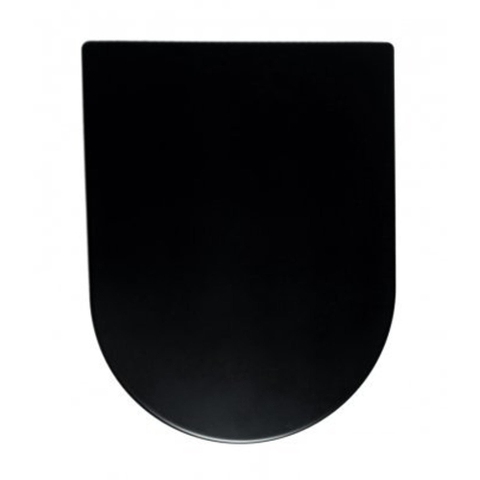 Wiesbaden Vesta Toiletzitting - softclose en quickrelease - mat zwart SW523982