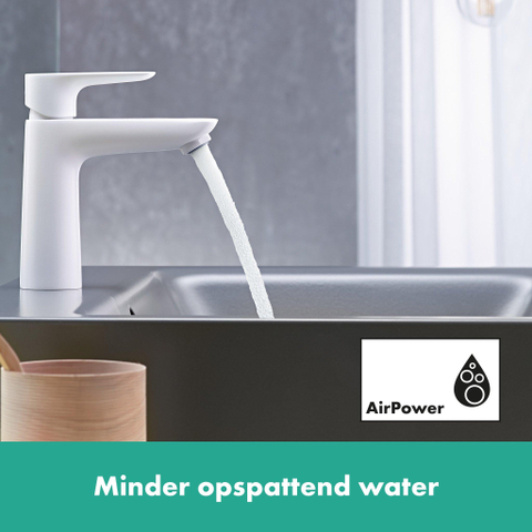 Hansgrohe Pulsify e Staaf - handdouche 100 - 1jet - ecosmart+ - geborsteld brons SW918167