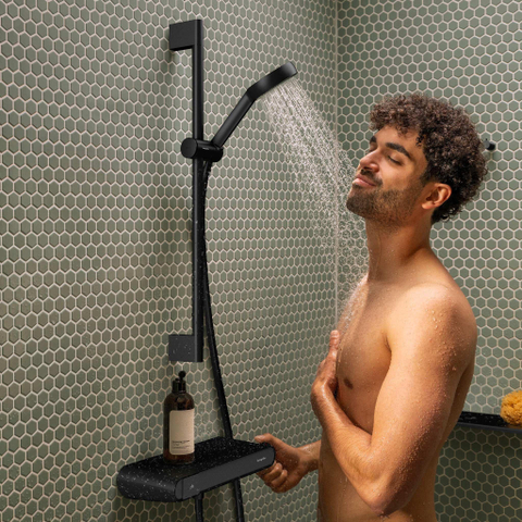 Hansgrohe douchette - 65x36cm - noir mat SW1566611