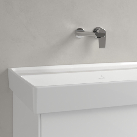 Villeroy & Boch Collaro meubelwastafel - 80x47cm - zonder overloop - zonder kraangat - White Alpine (glans wit) SW358388