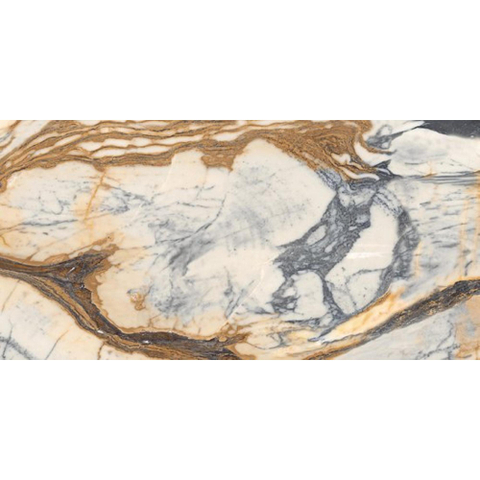 Ceralto Marvella Marble Vloertegel - 60X120 - 6.5mm - glans - wit SW1578837