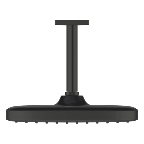 Grohe Tempesta 250 Cube Hoofddouche - 25cm - 1 straalsoort - plafondarm 14.2cm - matte black (mat zwart) SW1077261