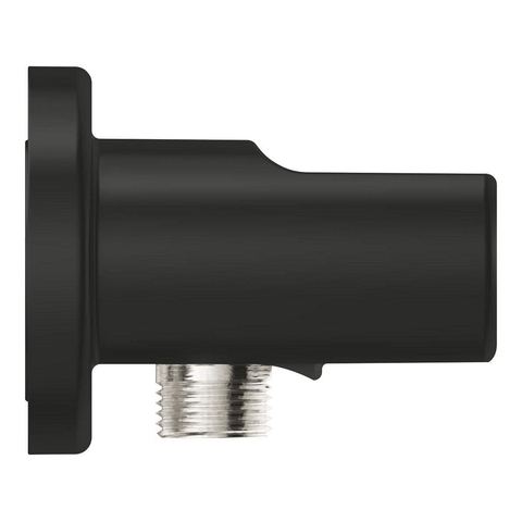 Grohe Vitalio QuickFix Wandaansluitbocht - 1/2" - met houder - matte black (mat zwart) SW1126527
