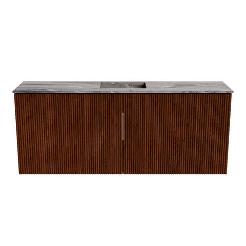 Mondiaz JOYA-DLUX 100cm meuble de salle de bains - couleur Ruby - Vasque FAYE position Milieu 1 trou de robinet couleur Sombra. SW1425679
