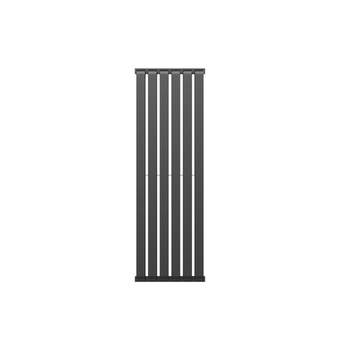 Crosswater Limit Designradiator - 39.5x120cm - 779watt - staal - mat metallic black (zwart) SW927910