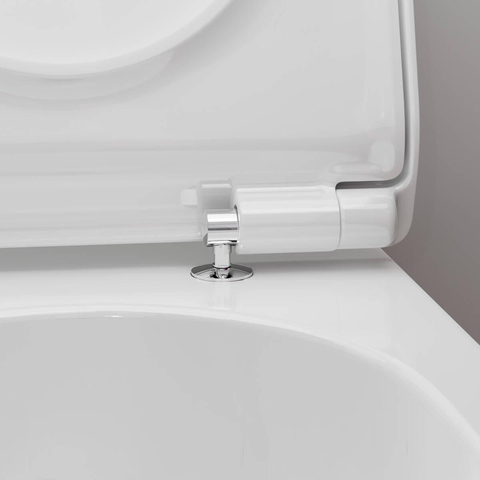 Hansgrohe EluPura S Closetzitting - topfix - softclose - quickrelease - glans wit SW962894