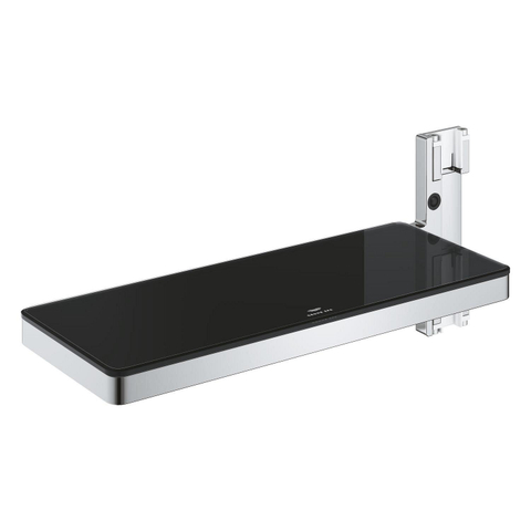 GROHE Rainshower Aqua douchetray - 23.1x9.1cm - chroom/zwart SW1185982
