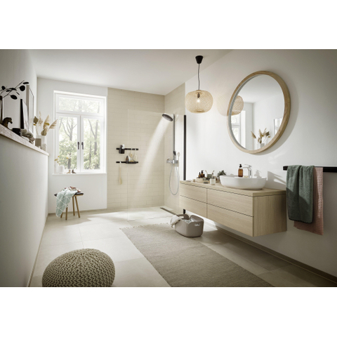 Hansgrohe WallStoris élément mural 50x3.3x1.2cm Noir mat SW651268