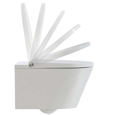 QeramiQ Luma douche-wc – verwarmde zitting & föhn – glans wit SW1247816