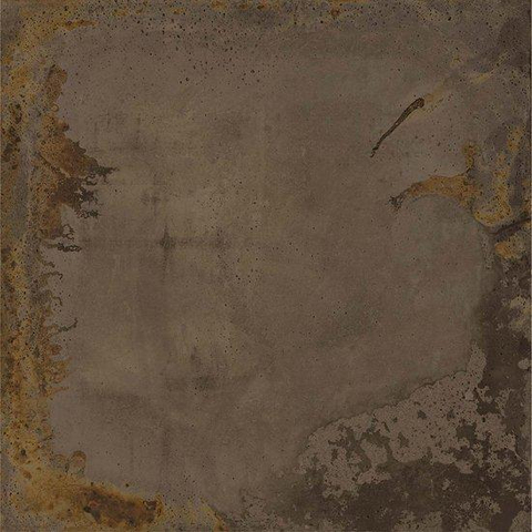 SAMPLE Ceralto Metalux Vloer- en wandtegel 20x20cm 8.5mm R10 porcellanato Oxide Bronze SW911887