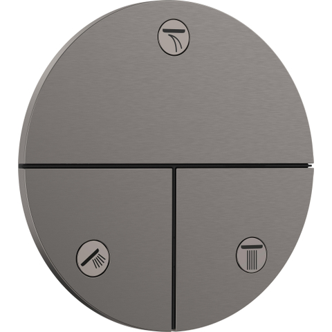 Hansgrohe ShowerSelect Comfort S Mitigeur de douche encastré pour 3 fonctions black chrome SW918107