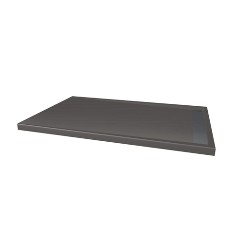 Xenz Easy Tray receveur de douche - 140x90x5cm - acrylique - sans cache-caniveau - anthracite SW379259