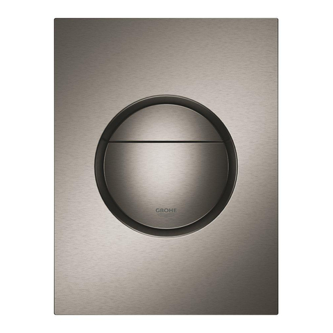 Grohe Nova Drukplaat - S-Size - brushed hard graphite (antraciet) SW242287