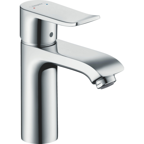 Hansgrohe Metris Wastafelkraan - zonder waste - hoogglans chroom 0450913