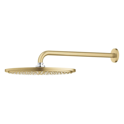 Grohe Rainshower Cosmopolitan 310 Hoofddouche - 31cm - 1 straalsoort - wandarm 38cm - brushed cool sunrise (goud) SW98873