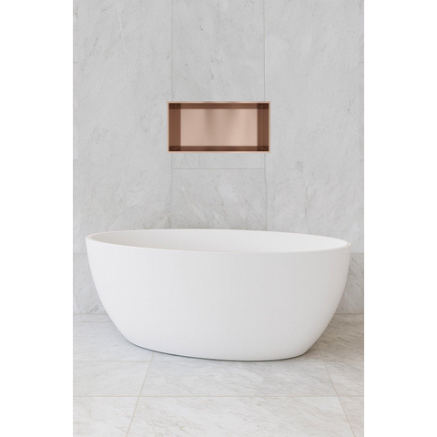 Hotbath &MORE Inbouwbox of inbouwnis - 30x60x10 - PVD - geborsteld koper SW1246569