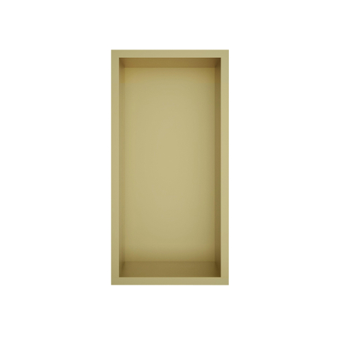 Hotbath &MORE Inbouwbox of inbouwnis - 30x15x10 - PVD - geborsteld messing (goud) SW1246518