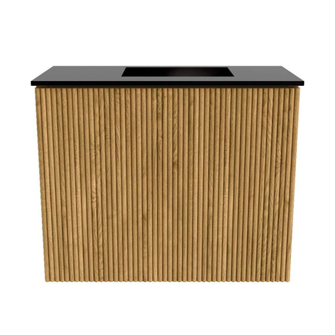 Mondiaz JOYA 50cm meuble de toilette - couleur Oak - Vasque FAYE position Droite 1 trou de robinet couleur Urban. SW1421137