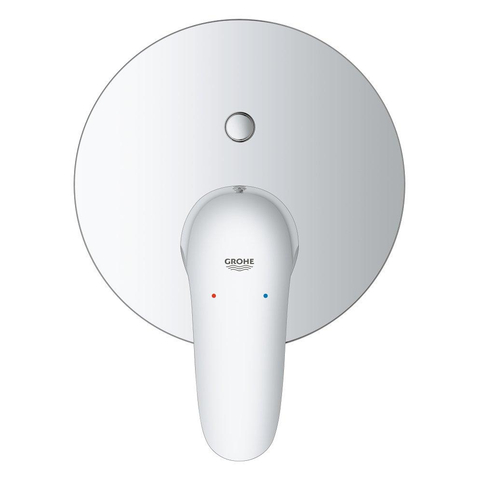 Grohe Eurostyle New Afbouwdeel - voor inbouw badkraan - met omstel - met gesloten greep - chroom SW236944