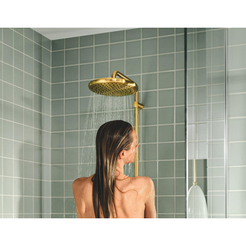 GROHE Vitalio Start doucheset - met thermostaat - geborsteld cool sunrise (goud) SW1590077
