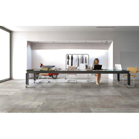 ÉCHANTILLON Ceralto Quinto Accent Carrelage sol et mur 80x80cm 10mm rectifié R10 grès cérame Dust SW976601