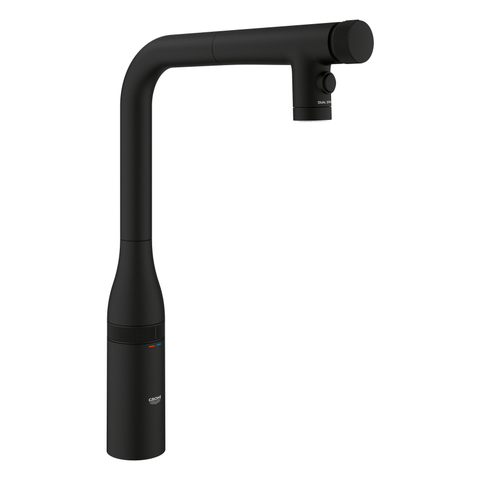 Grohe Essence smartcontrol Mitigeur de cuisine - Noir mat SW901526