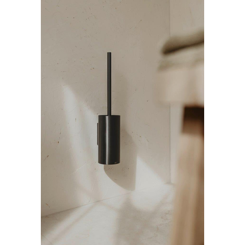 Zack LINEA Brosse de toilette - 45 cm - fixation murale - graphite SW1416159