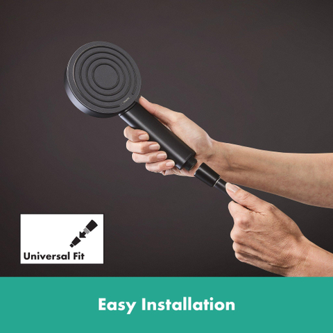 Hansgrohe Pulsify s - handdouche 10.5cm - 1jet - mat zwart SW651043
