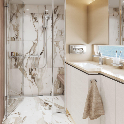 Hansgrohe AddStoris Q handdoekhaak dubbel - hoogglans chroom SW651246