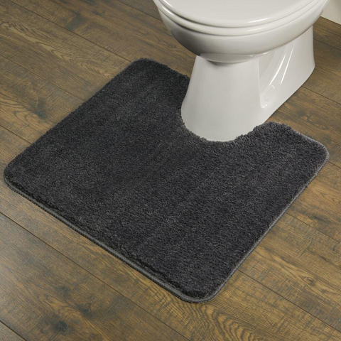 Sealskin Angora Tapis de toilette 55x60cm polyester Gris CO293997014