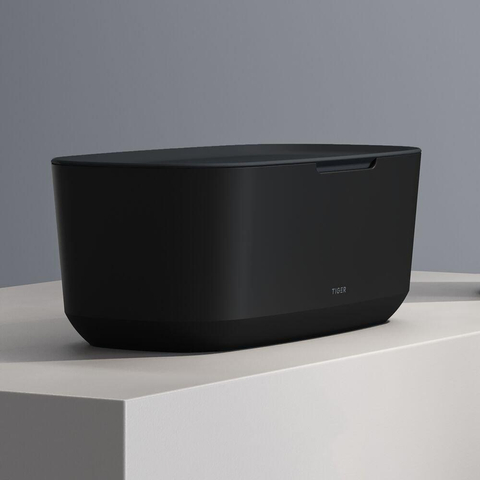 Tiger Tess Opbergbox met deksel Zwart / Antraciet SW544603