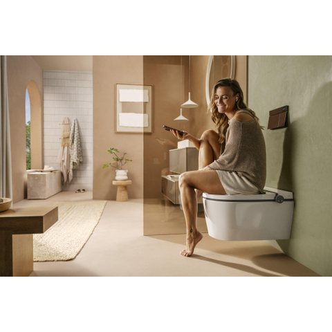 Hansgrohe iFrame Element E plaque de commande pour - double chasse - bronze brossé SW1388329