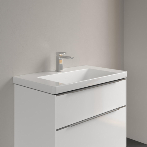 Villeroy & Boch Subway 3.0 Lavabo pour meuble - 800 x 470 x 165 mm - Blanc Alpin CeramicPlus - sans trop-plein SW701258