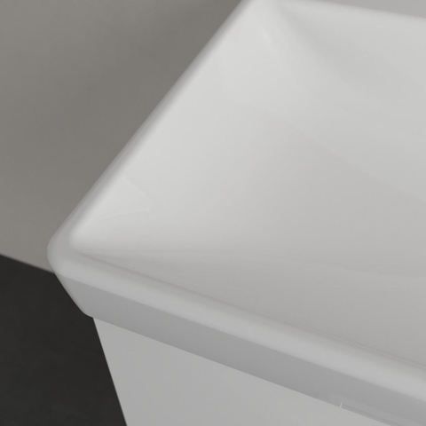 Villeroy & Boch Avento meubelwastafel 80x47cm 1 krgat m/overloop wit SHOWROOMMODEL SHOW26597