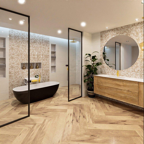 Mondiaz Rock Baignoire îlot 170x70cm Couleur Urban mat Couleur intérieure Blanc SW491551