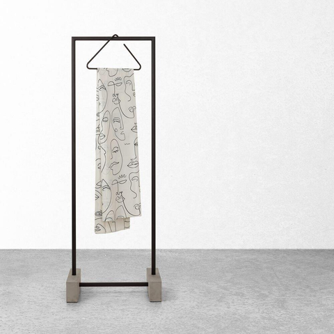Sealskin Mind Rideau de douche 180x200 cm PEVA Noir / Blanc SW699494
