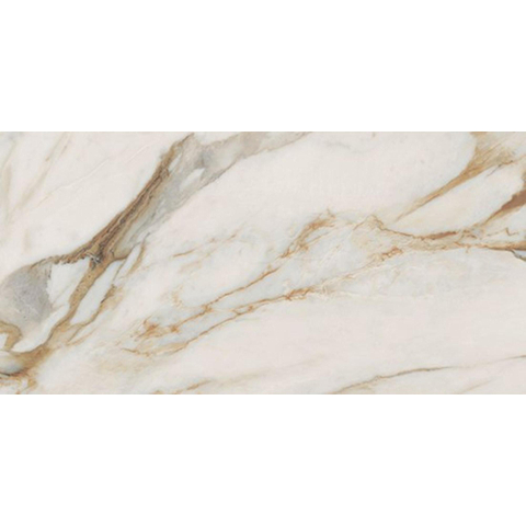 SAMPLE Ceralto Carraro Vein Vloer- en wandtegel 60x119cm 8.5mm gerectificeerd R10 porcellanato Calacatta Venna Oro SW911956