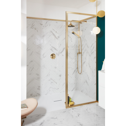 Villeroy & Boch Squaro Infinity receveur de douche en matériau de synthèse - Quaryl rectangulaire 160x90x4cm - blanc mat SW228360