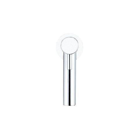 FugaFlow Efficiente Pietra Ensemble lave-mains - 40x22x10cm - céramique - trou de robinet à droite - robinet de lave-mains chromé - bonde - siphon bas - blanc brillant SW1483426
