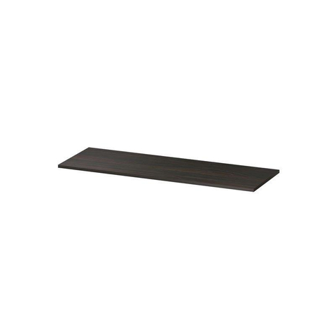 INK Topdeck Wastafelblad - 120x40x1.6cm - tbv onderkast - MFC - Intens eiken SW493801