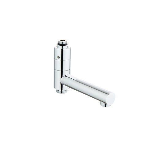 Fortifura Calvi Regendoucheset - thermostatisch - 25cm hoofddouche - metalen slang - ronde handdouche - draaibare baduitloop - chroom SW1592499