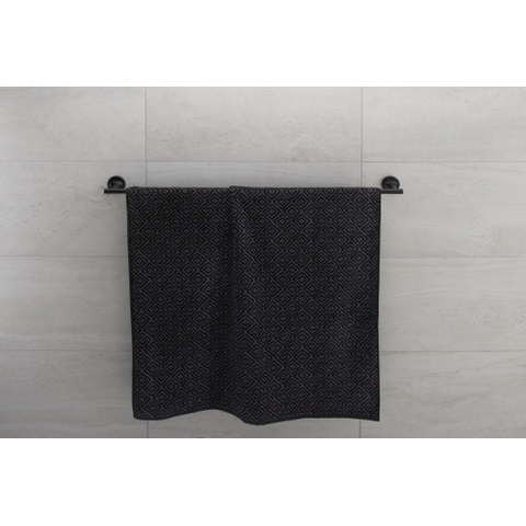 Duravit Starck T Handdoekhouder - 81cm - mat zwart SW297082