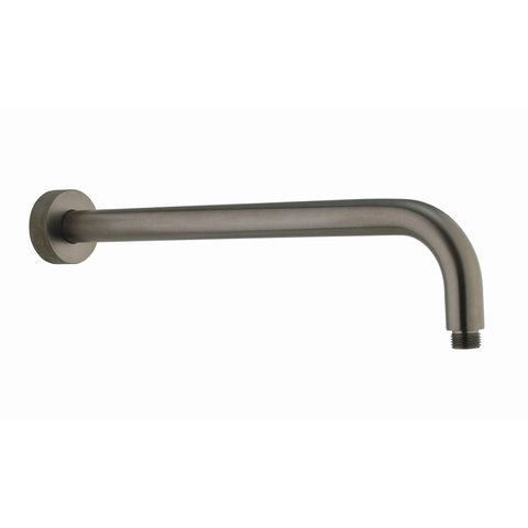 Crosswater Union bras de douche - 40cm - mural - brushed black chrome (noir) SW968286