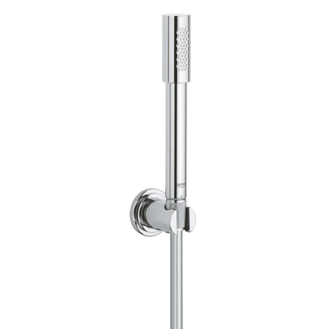 GROHE Sena Ensemble douchette à main - 1 jet - barre - avec support - flexible lisse - 150cm - chrome 0445507